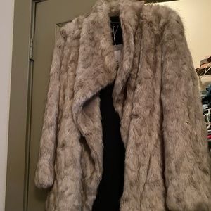 SOLD Faux fur jacket